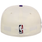Toronto Raptors NBA Chrome OTC New Era 59FIFTY (Chrome/Purple)