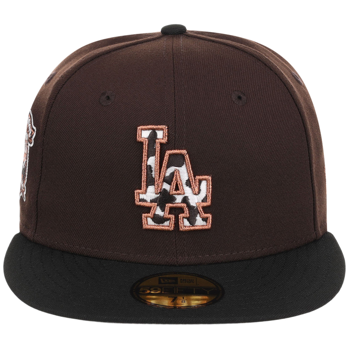 Los Angeles Dodgers Cow Fill (Dark Brown/Black) Lids HD LA Pack