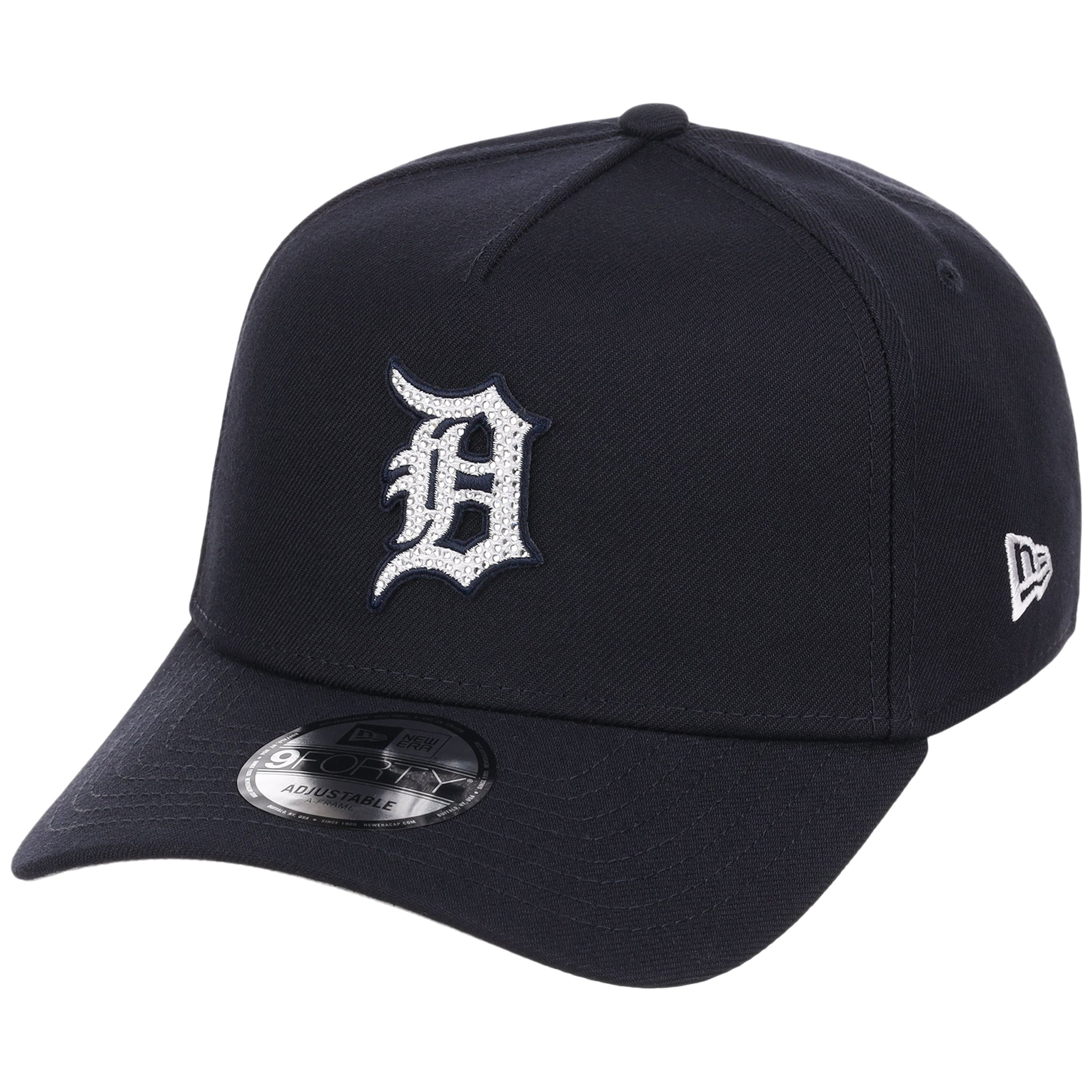 Detroit Tigers MLB Diamond Bling New Era 9FORTY A-Frame