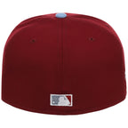 Philadelphia Phillies MLB Flipmode 2.0 New Era 59FIFTY (Cardinal/Sky/Gray)