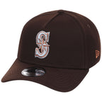 Seattle Mariners MLB Frosted Bark New Era 9FORTY A-Frame