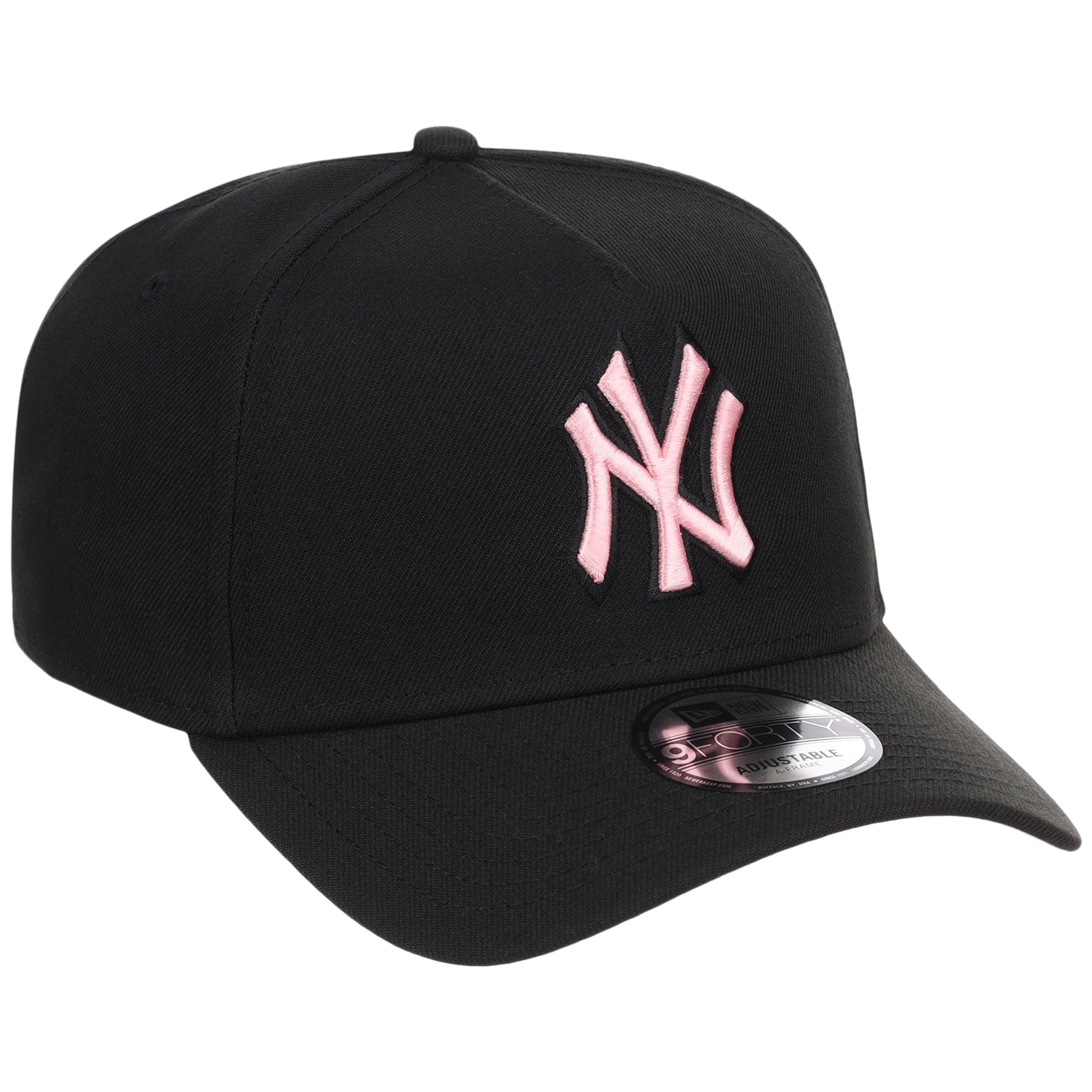 New York Yankees MLB Black x Pink FASHION CORE New Era 9FORTY A-Frame