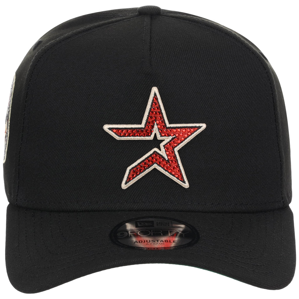 Houston Astros MLB Diamond Bling New Era 9FORTY A-Frame