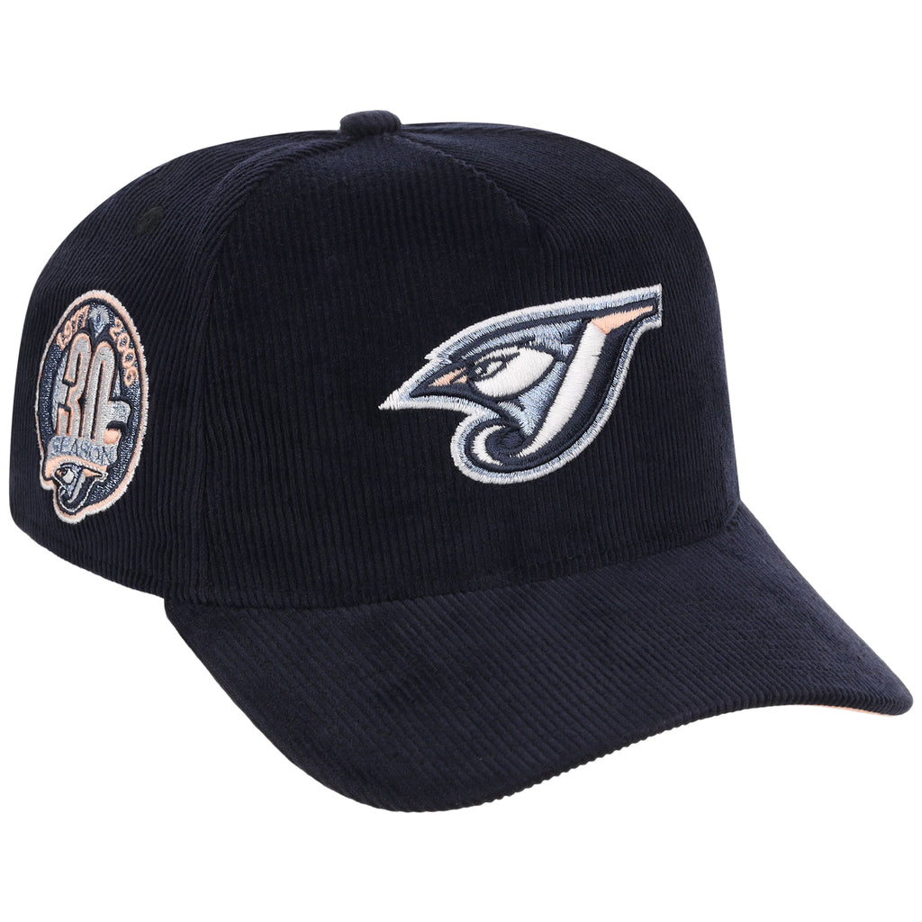 Toronto Blue Jays MLB Peach Ice Navy Cord New Era 9FORTY A-Frame – 1