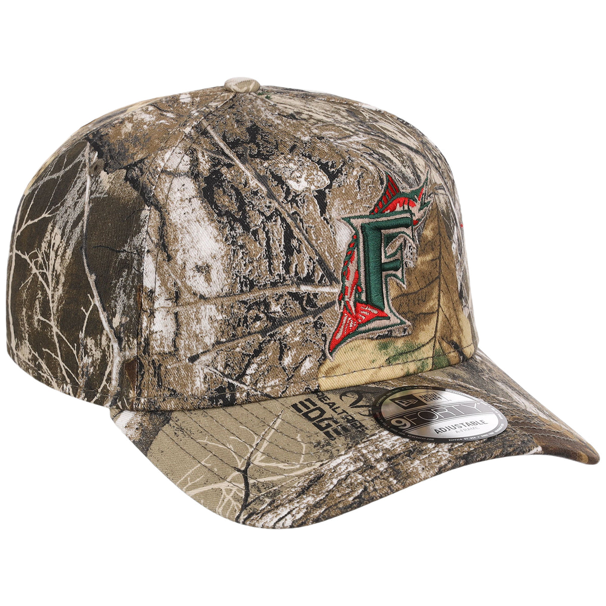 Miami Marlins MLB Realtree FASHION CORE New Era 9FORTY A-Frame