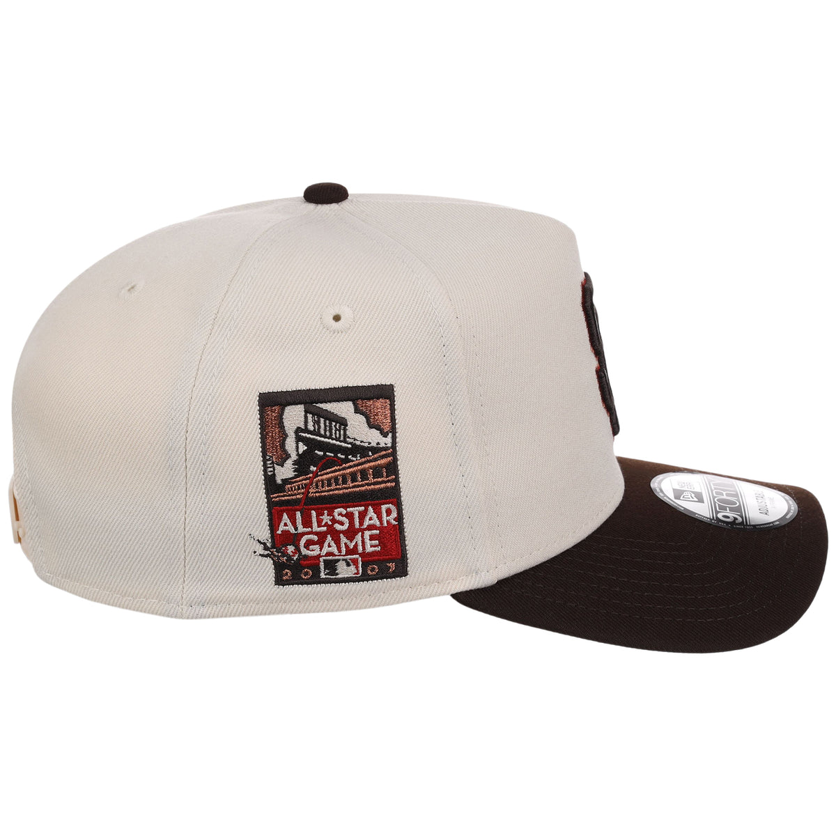 San Francisco Giants MLB Burnished Clay New Era 9FORTY A-Frame – 3
