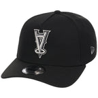Anaheim Angels MLB Flipmode 2.0 Liquid Titanium New Era 9FORTY A-Frame (Black/Black/Gray)