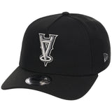 Anaheim Angels MLB Flipmode 2.0 Liquid Titanium New Era 9FORTY A-Frame (Black/Black/Gray)