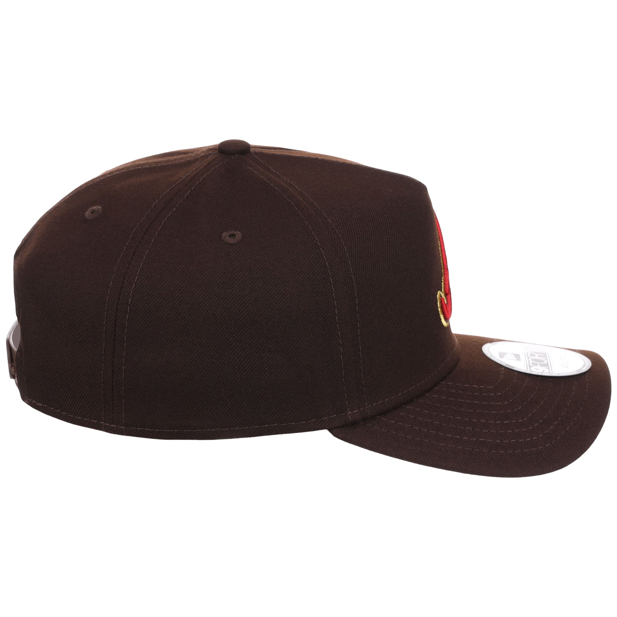 Atlanta Braves MLB Burnt Wood FASHION CORE New Era 9FORTY A-Frame
