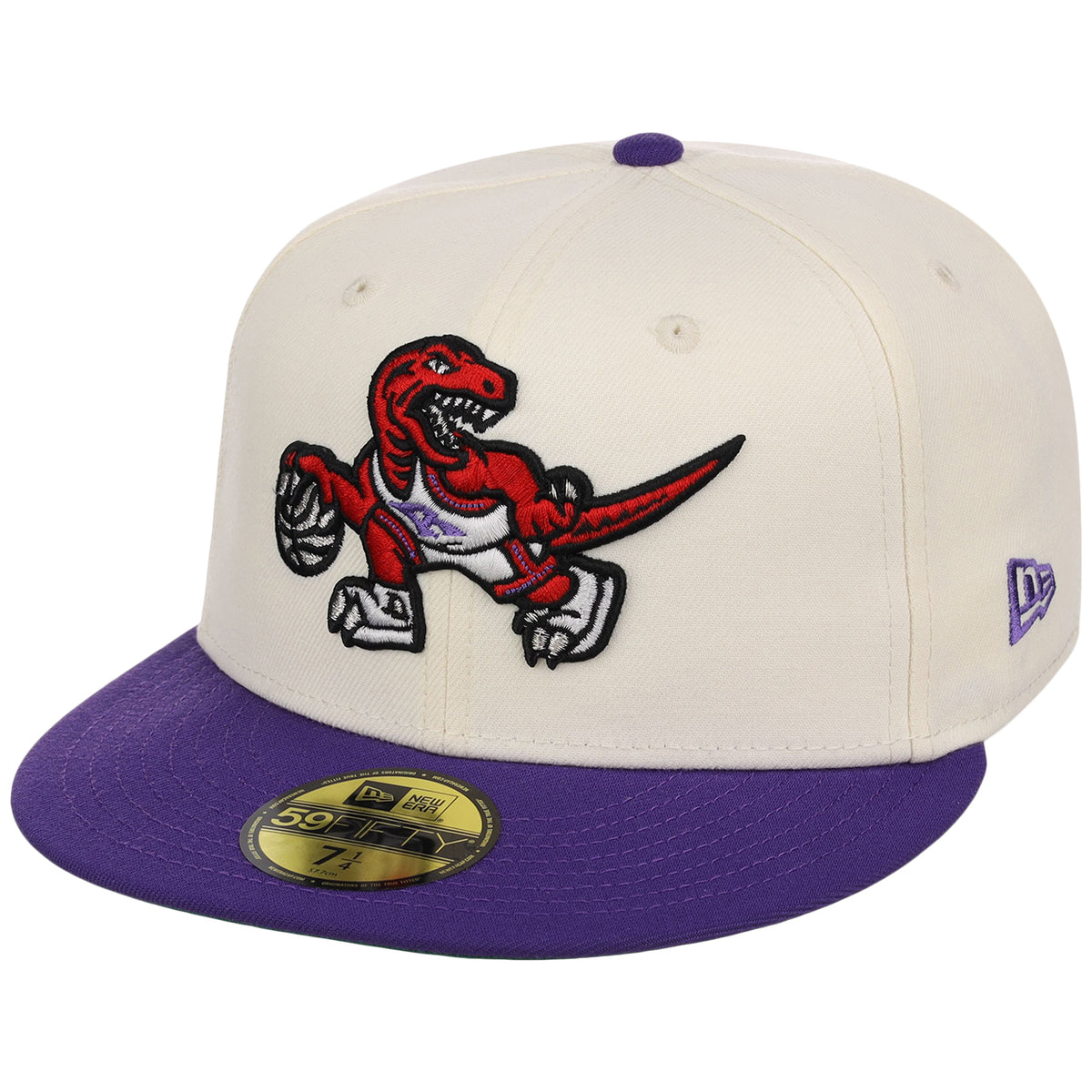 Toronto Raptors NBA Chrome OTC New Era 59FIFTY (Chrome/Purple)