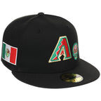 Arizona Diamondbacks Phoenix Crown the City New Era 59FIFTY (Black/Black)