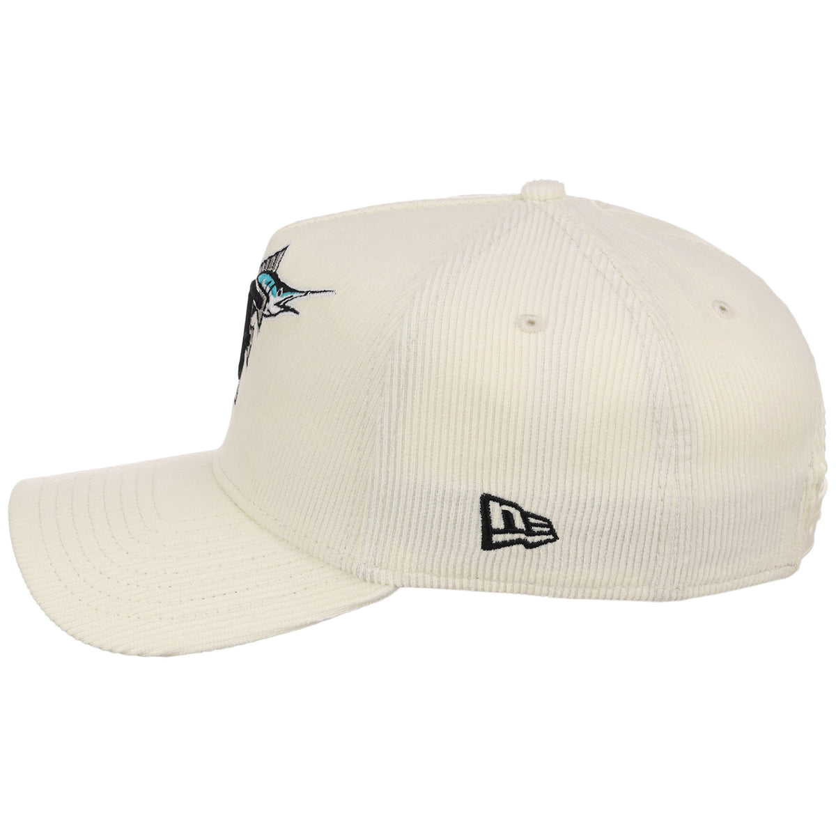 Miami Marlins MLB Chrome Cord FASHION CORE New Era 9FORTY A-Frame