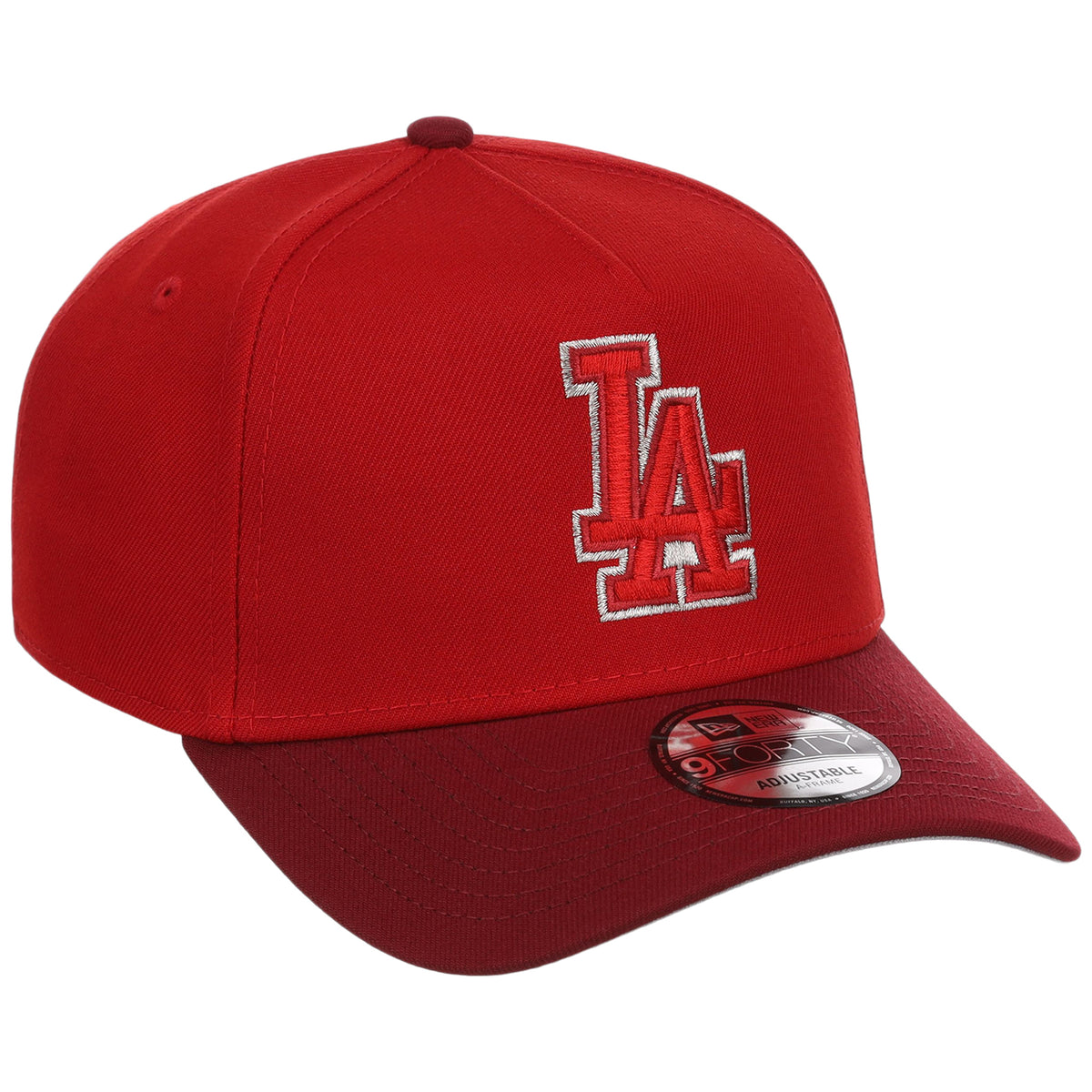 Los Angeles Dodgers MLB Red x Cardinal FASHION CORE New Era 9FORTY A-Frame