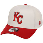 Kansas City Royals MLB Chrome x Red FASHION CORE New Era 9FORTY A-Frame