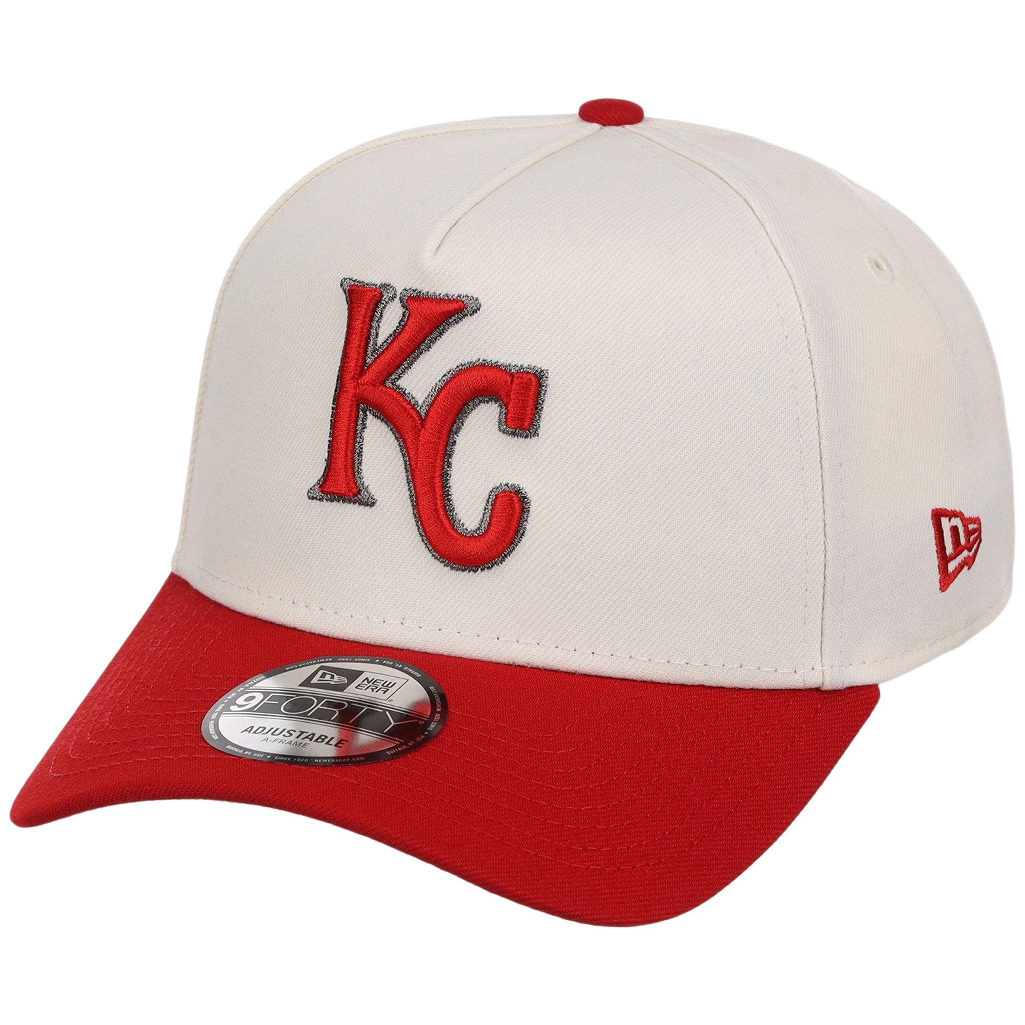 Kansas City Royals MLB Chrome x Red FASHION CORE New Era 9FORTY A-Frame