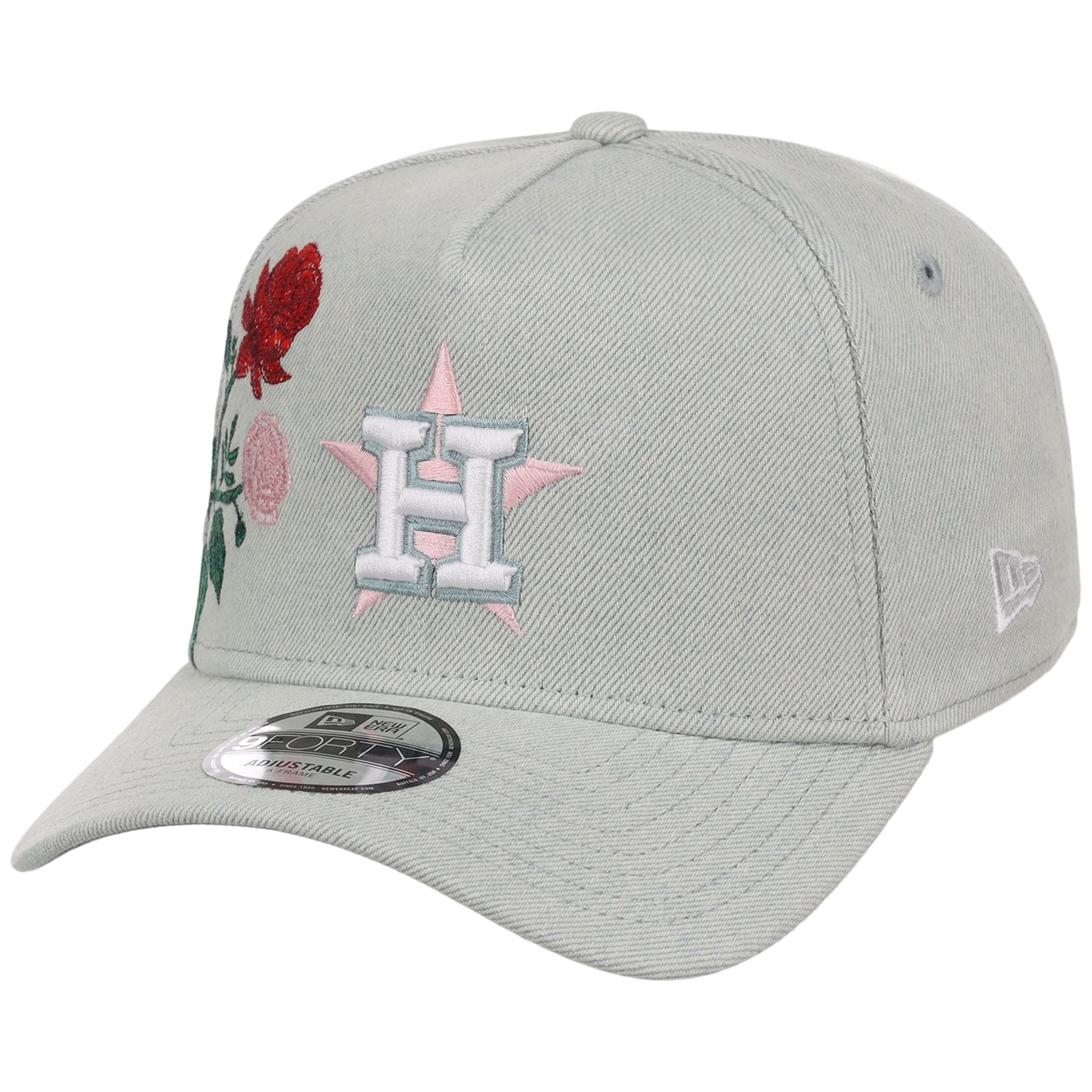 Houston Astros MLB Denim Flower New Era 9FORTY