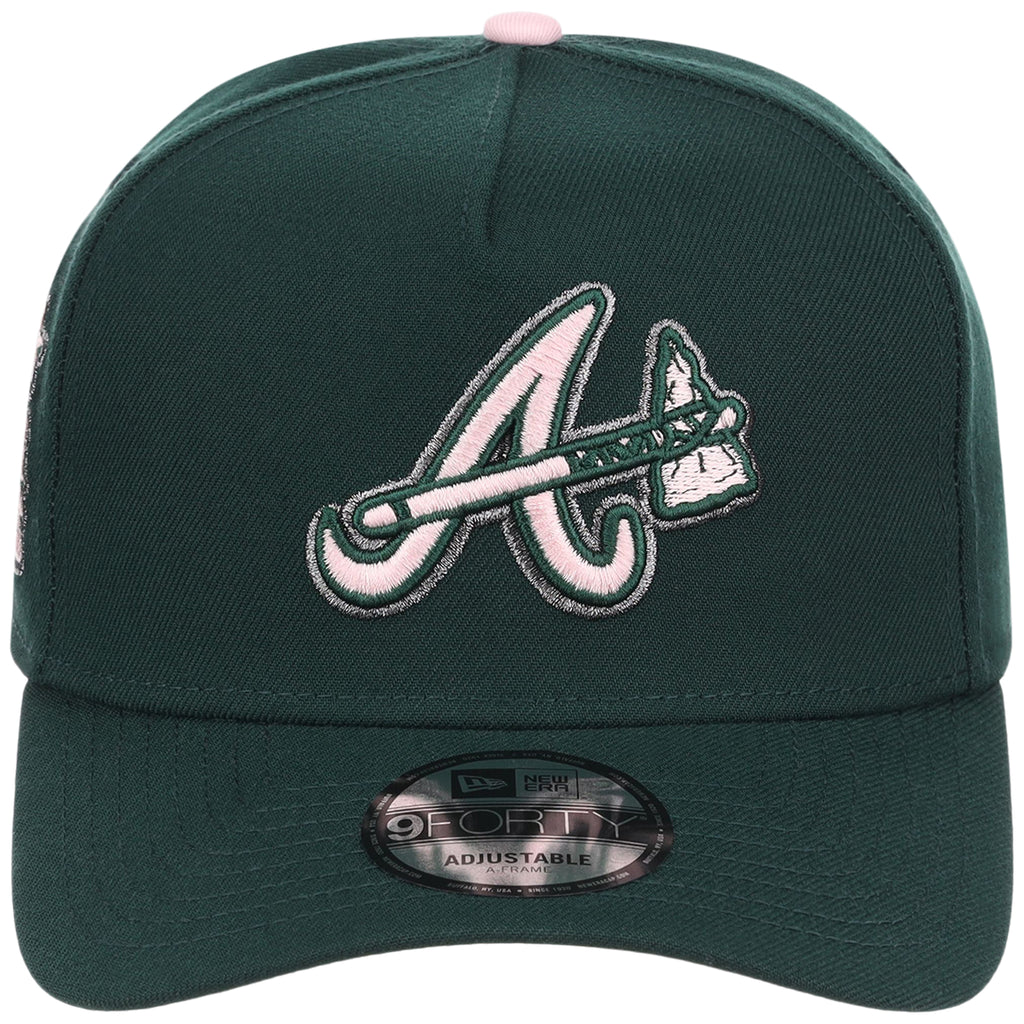 Atlanta Braves MLB Emerald Bloom New Era 9FORTY A-Frame