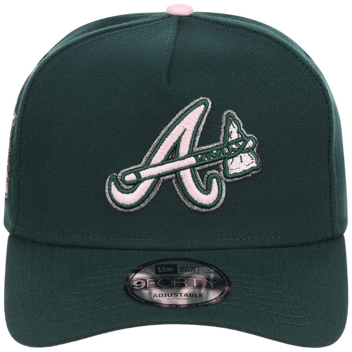 Atlanta Braves MLB Emerald Bloom New Era 9FORTY A-Frame