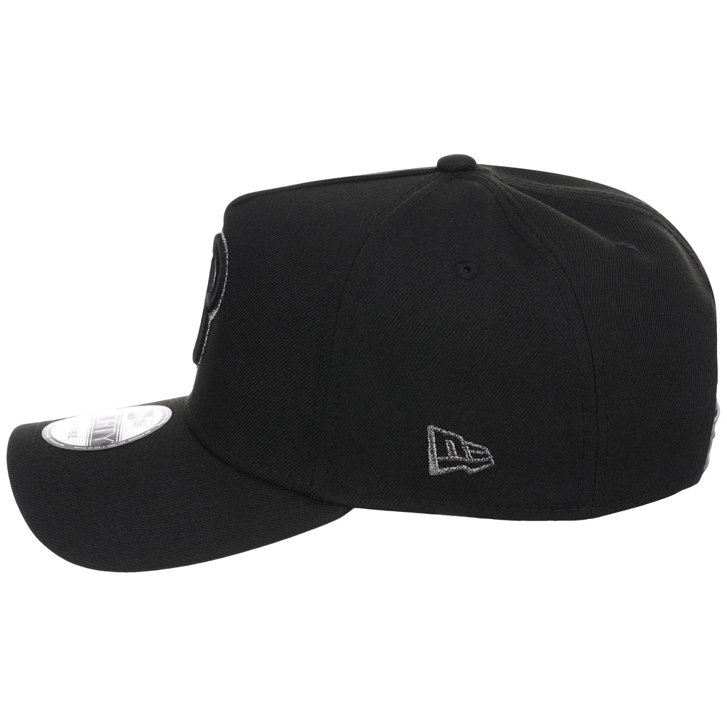 Philadelphia Phillies MLB Black x Pewter FASHION CORE New Era 9FORTY A-Frame