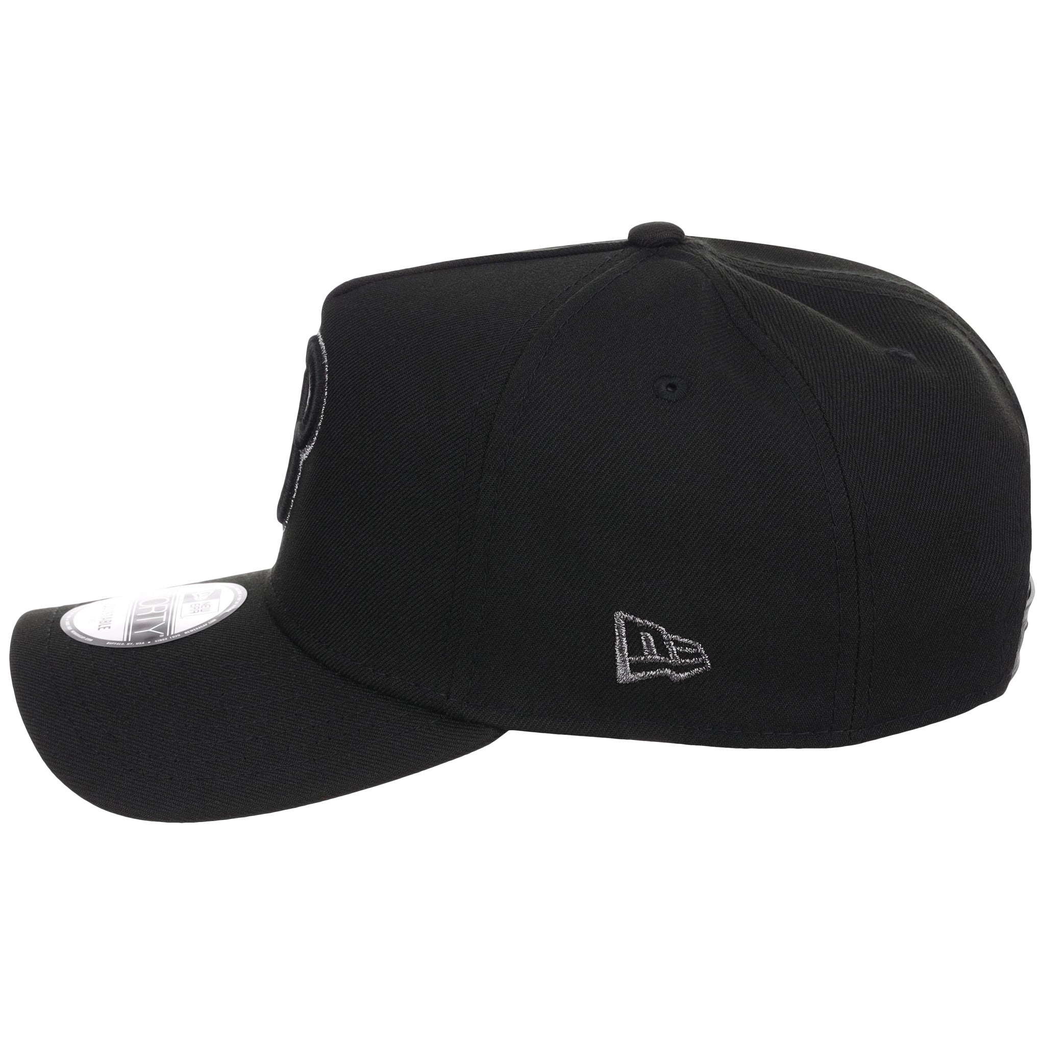 Philadelphia Phillies MLB Black x Pewter FASHION CORE New Era 9FORTY A-Frame