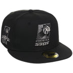 Phoenix Suns NBA Liquid Titanium New Era 59FIFTY