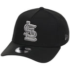 St. Louis Cardinals MLB Liquid Titanium New Era 9FORTY A-Frame