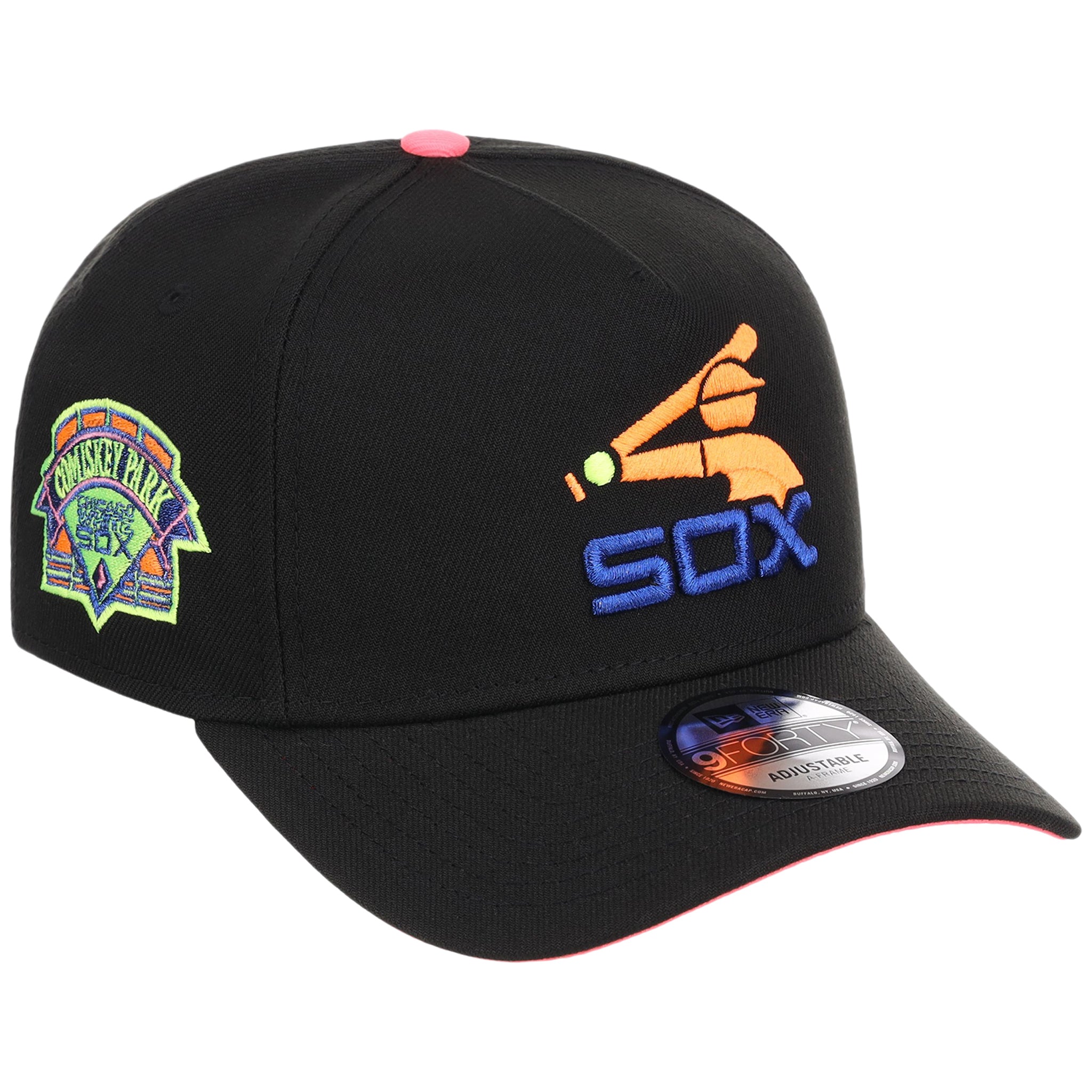 Chicago White Sox MLB Main Stage Black Neon New Era 9FORTY AF
