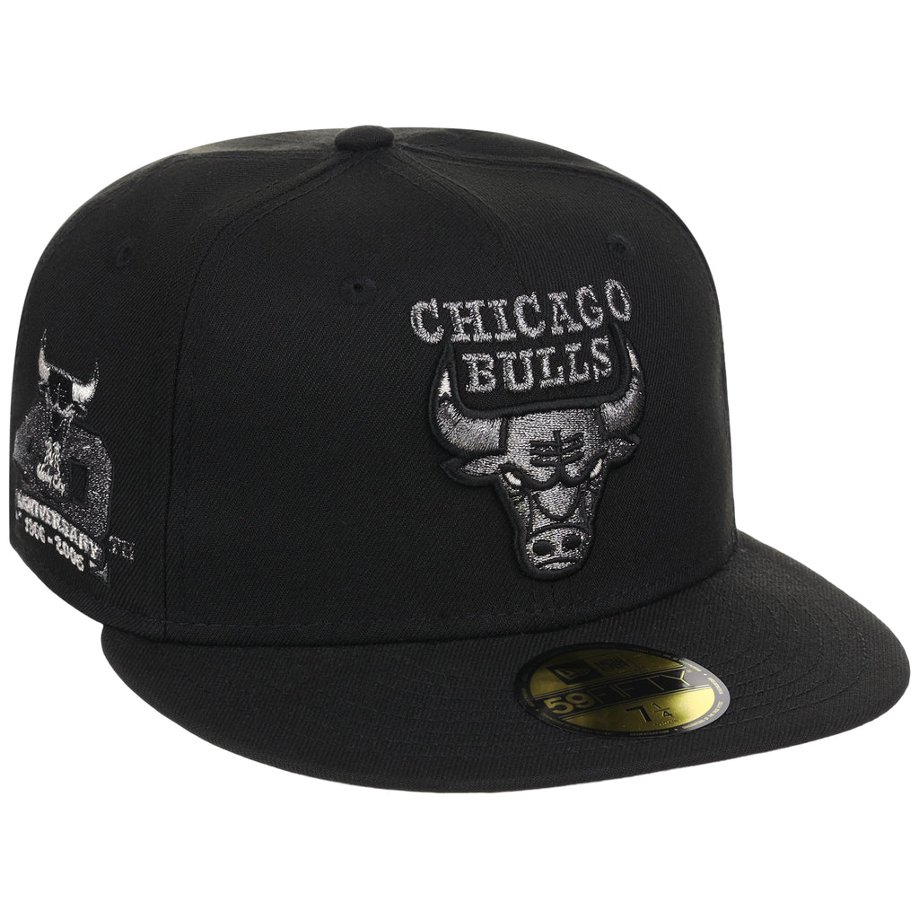 Chicago Bulls NBA Liquid Titanium New Era 59FIFTY
