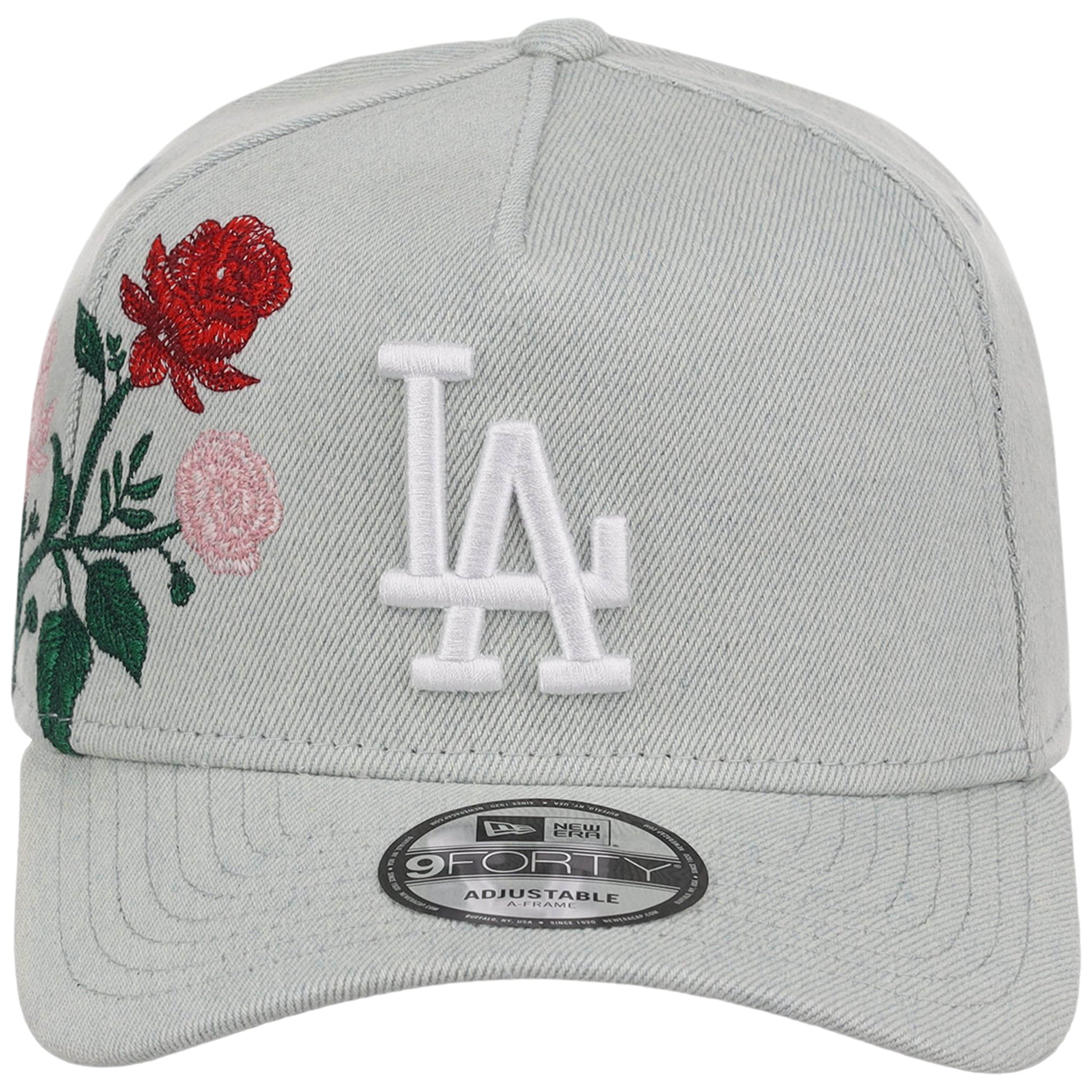 Los Angeles Dodgers MLB Denim Flower New Era 9FORTY