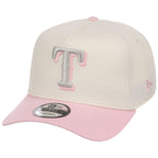 Texas Rangers MLB Chrome x Pink FASHION CORE New Era 9FORTY A-Frame