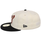 Miami Heat NBA Chrome OTC New Era 59FIFTY (Chrome/Black)