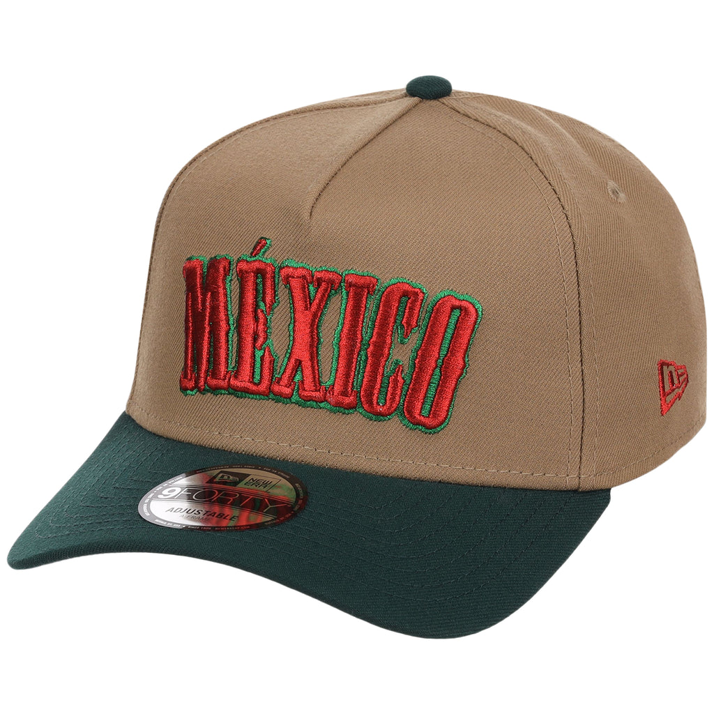 Mexico Independence Day - Crown the Country New Era 9FORTY (Khaki/Dark Green)