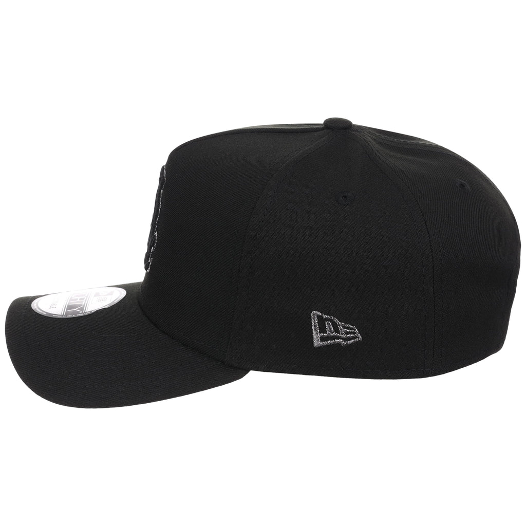 Chicago White Sox MLB Black x Pewter FASHION CORE New Era 9FORTY A-Frame
