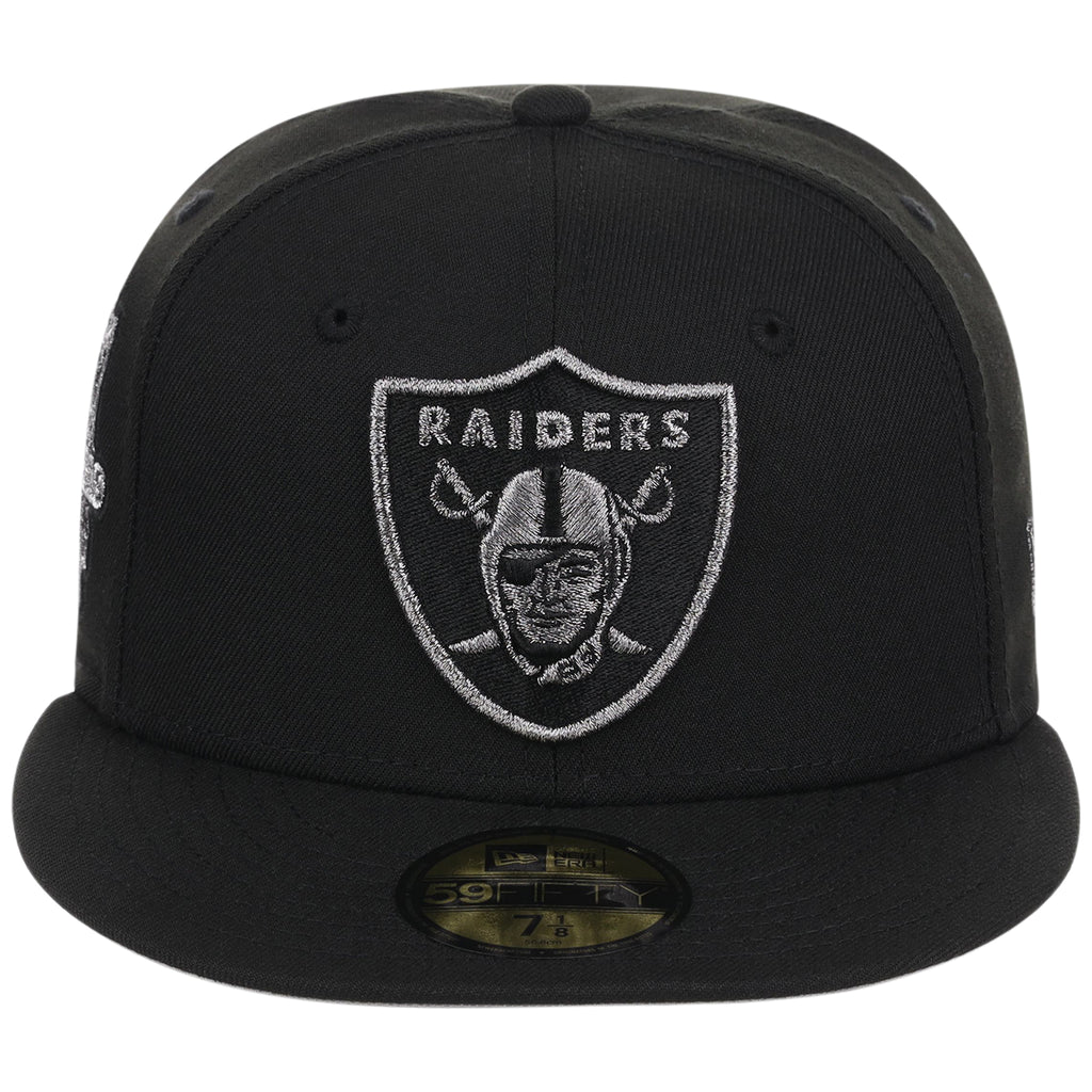 Las Vegas Raiders NFL Liquid Titanium New Era 59FIFTY