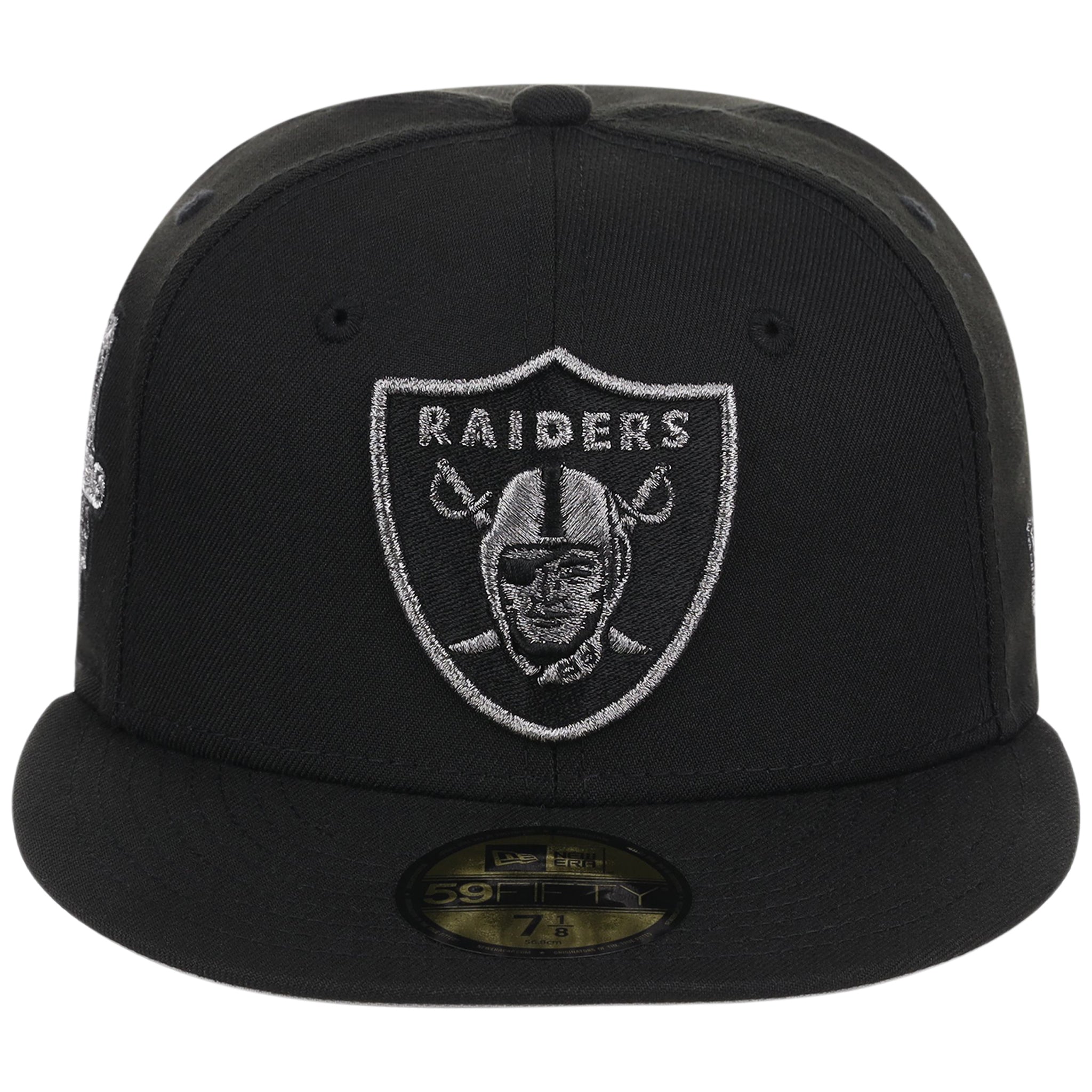 Las Vegas Raiders NFL Liquid Titanium New Era 59FIFTY