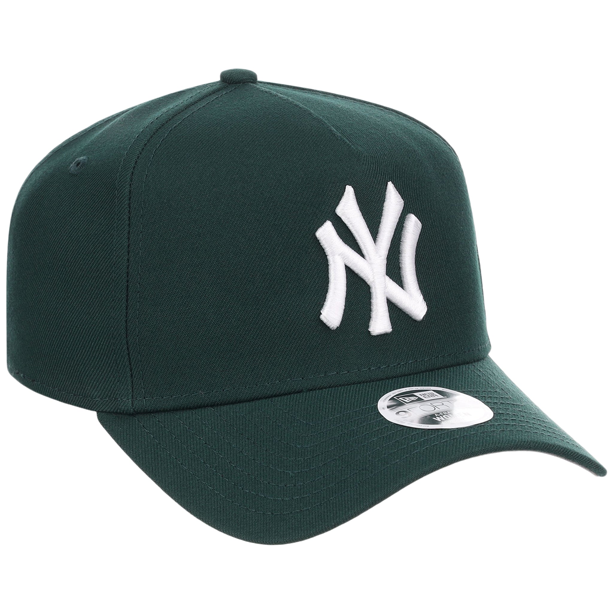 New York Yankees Women's New Era 9FORTY Dark Green A-Frame