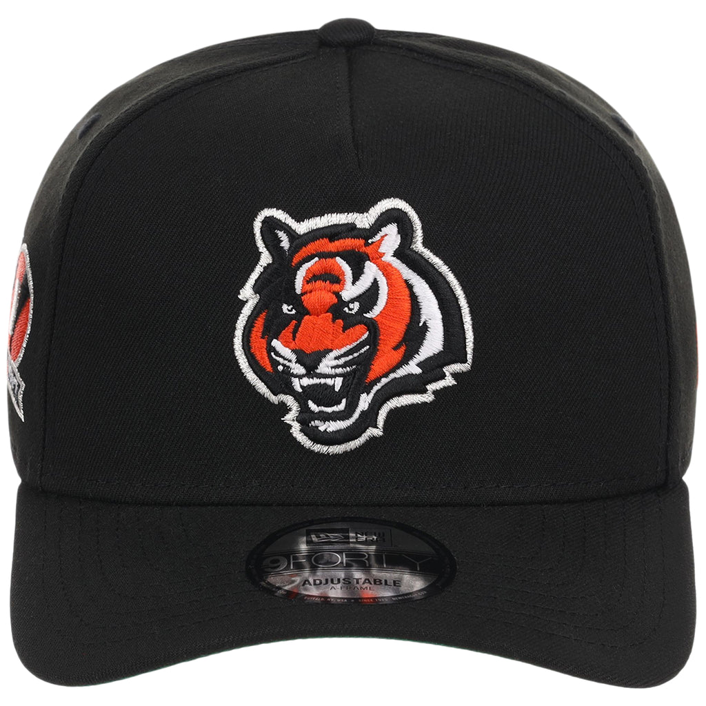 Cincinnati Bengals NFL Black Dome New Era 9FORTY A-Frame