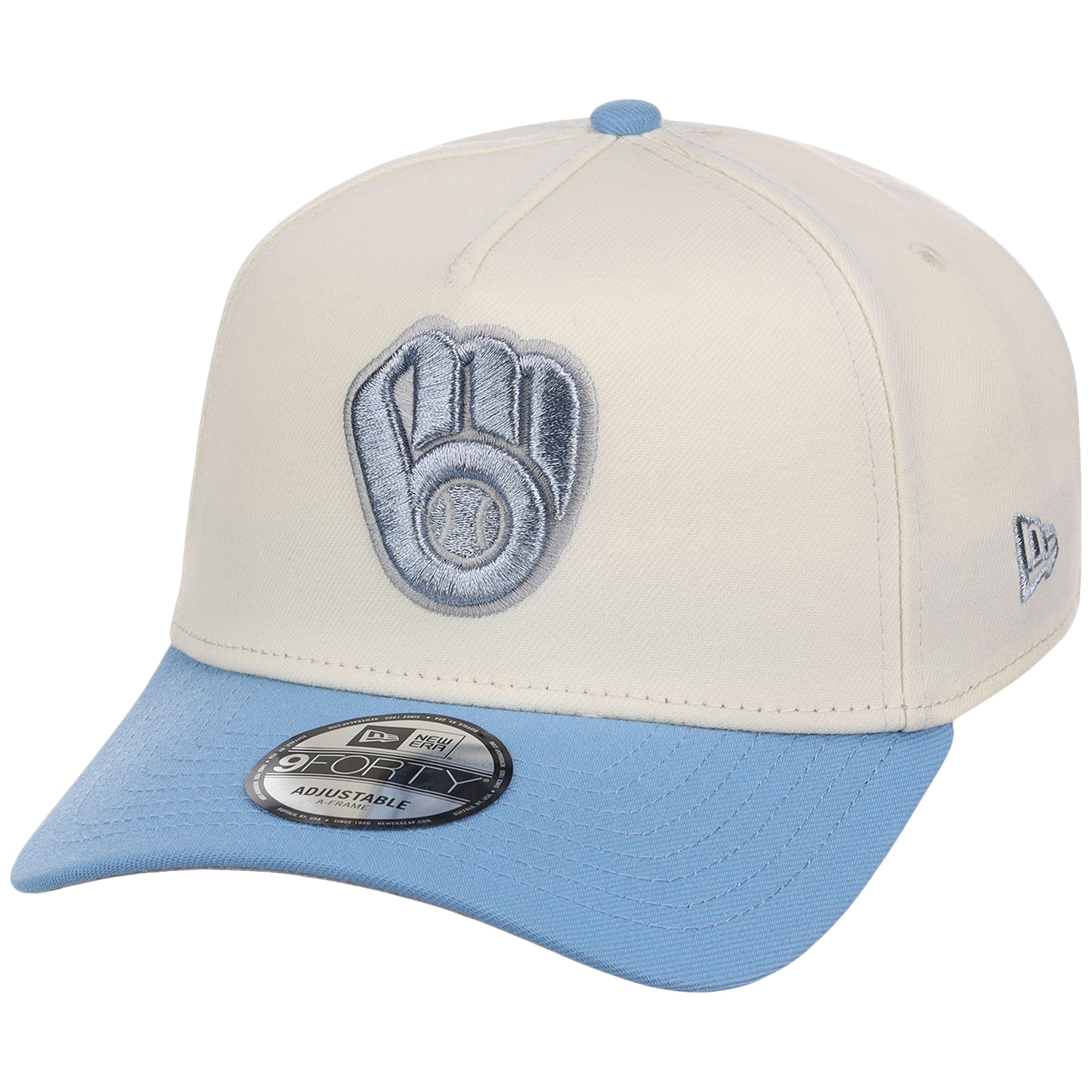 Milwaukee Brewers MLB Chrome x Sky FASHION CORE New Era 9FORTY A-Frame