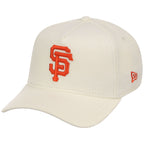 San Francisco Giants MLB Chrome Cord FASHION CORE New Era 9FORTY A-Frame