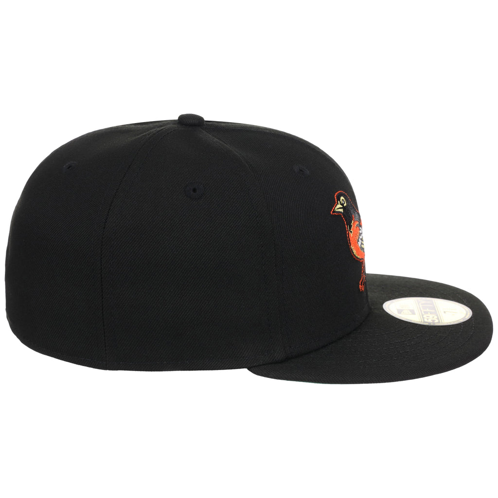 Baltimore Orioles MLB Cooperstown Authentic Collection New Era 59FIFTY (Black/Black)
