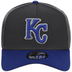 Kansas City Royals MLB Graphite x Royal FASHION CORE New Era 9FORTY A-Frame