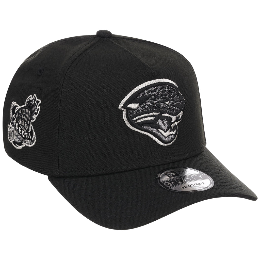 Jacksonville Jaguars NFL Liquid Titanium New Era 9FORTY