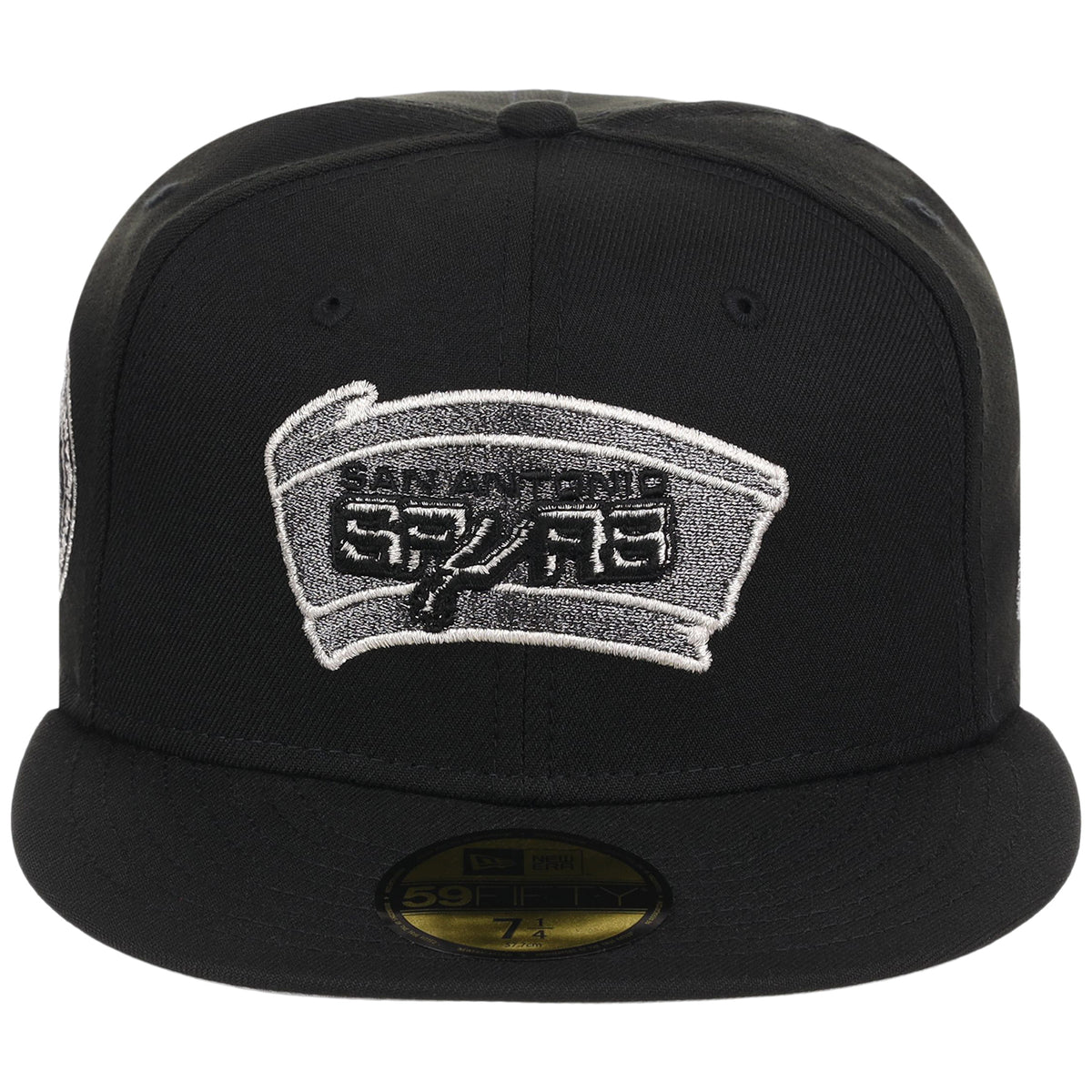 San Antonio Spurs NBA Liquid Titanium New Era 59FIFTY