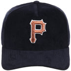 Pittsburgh Pirates MLB Navy Cord FASHION CORE New Era 9FORTY A-Frame