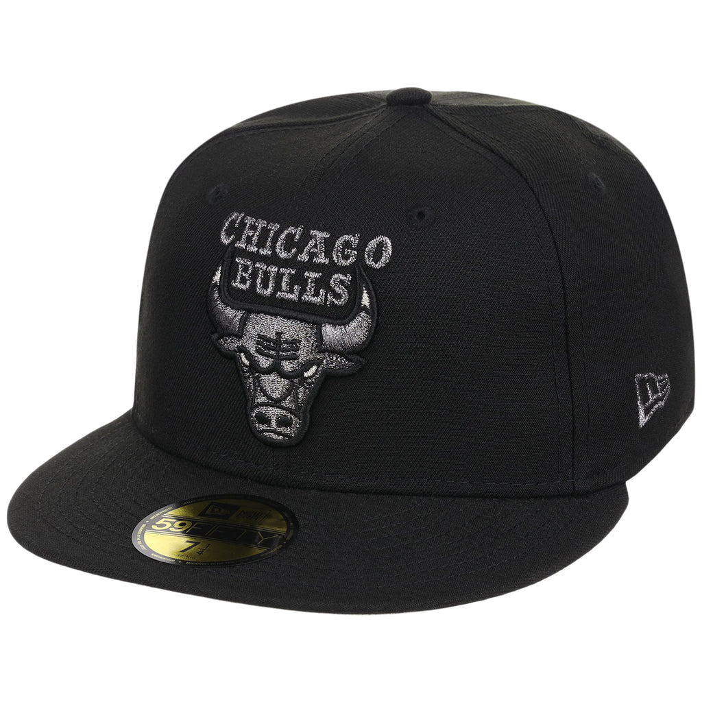 Chicago Bulls NBA Liquid Titanium New Era 59FIFTY