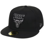 Chicago Bulls NBA Liquid Titanium New Era 59FIFTY