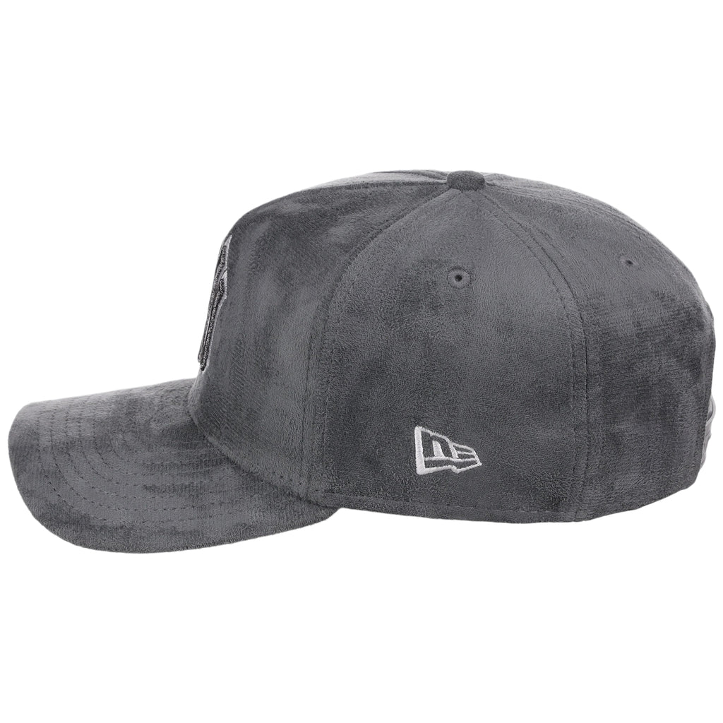 New York Yankees MLB Gray x Suede FASHION CORE New Era 9FORTY A-Frame