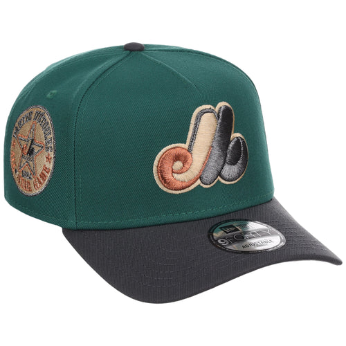 Montreal Expos MLB Emerald Graphite New Era 9FORTY