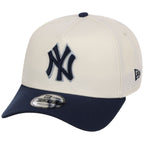 New York Yankees MLB Chrome x Navy FASHION CORE New Era 9FORTY A-Frame