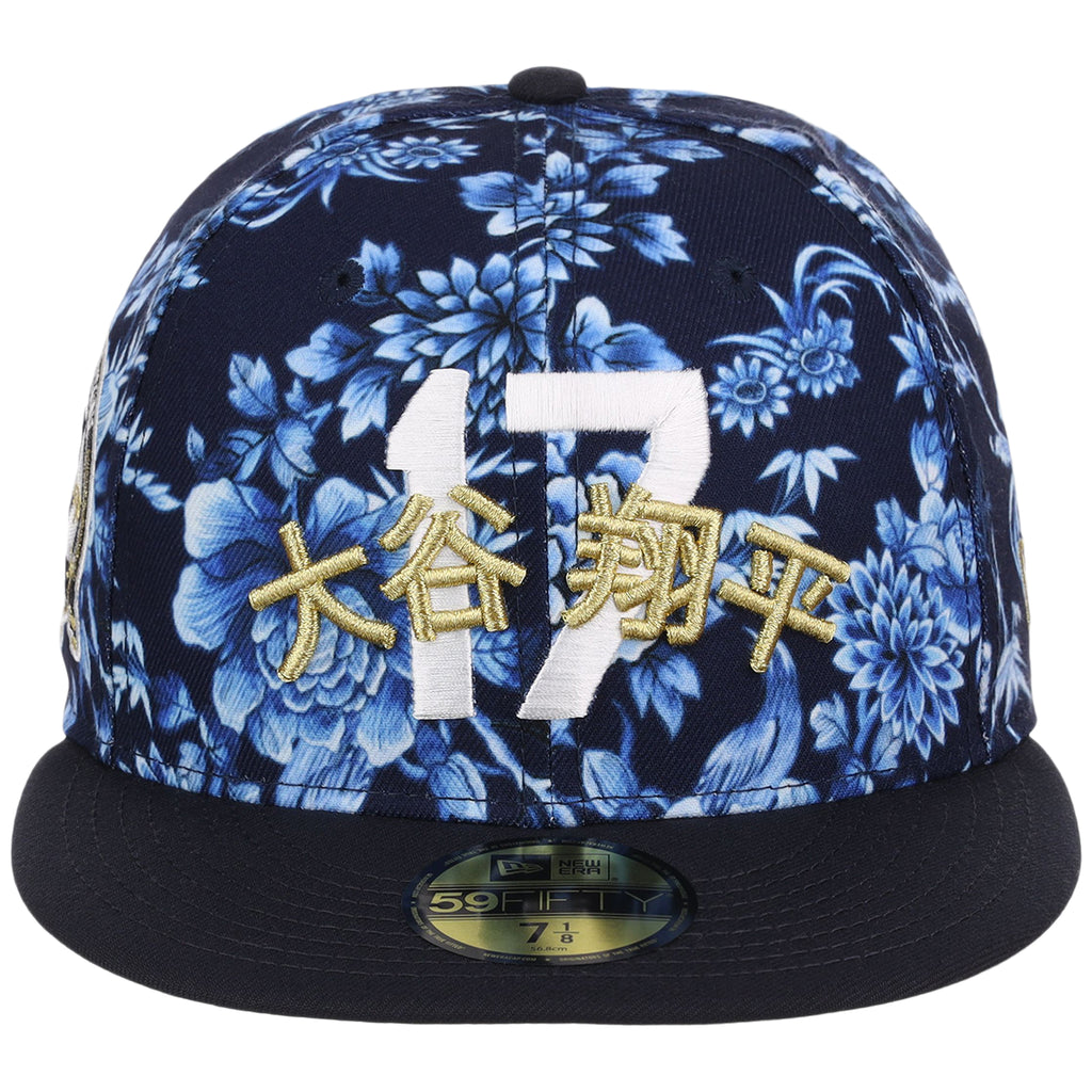 Los Angeles Dodgers Pacific Canvas New Era 59FIFTY (Floral/Navy)
